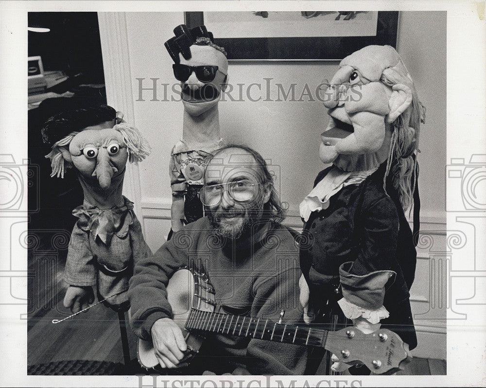 1992 Press Photo Stephan Baird, street performer - Historic Images