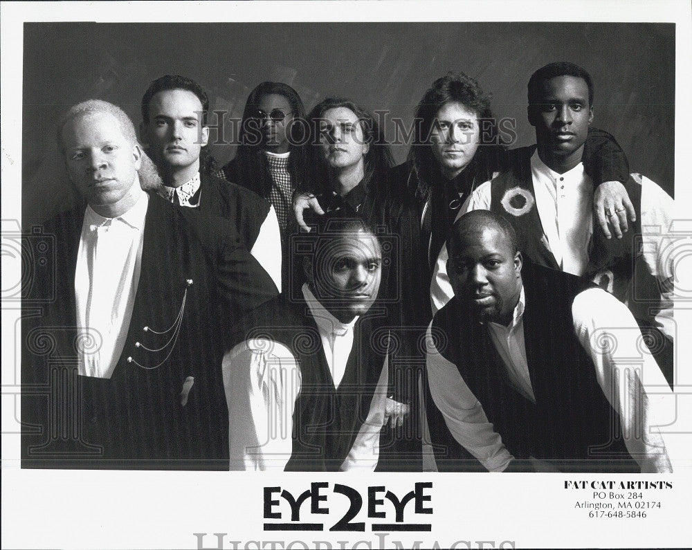 Press Photo Musical group Eye2Eye - Historic Images