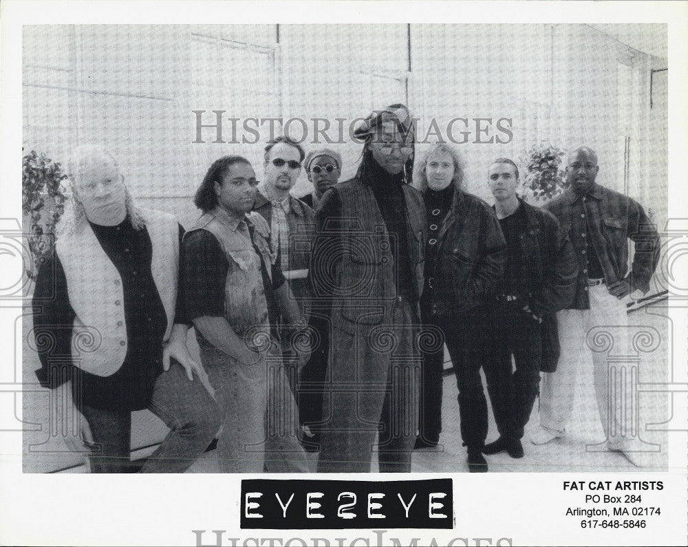Press Photo Musical group Eye2Eye - Historic Images