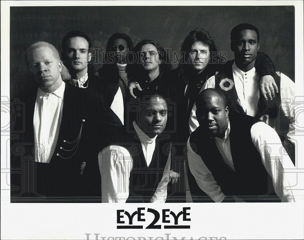 Press Photo Musical group Eye2Eye - Historic Images