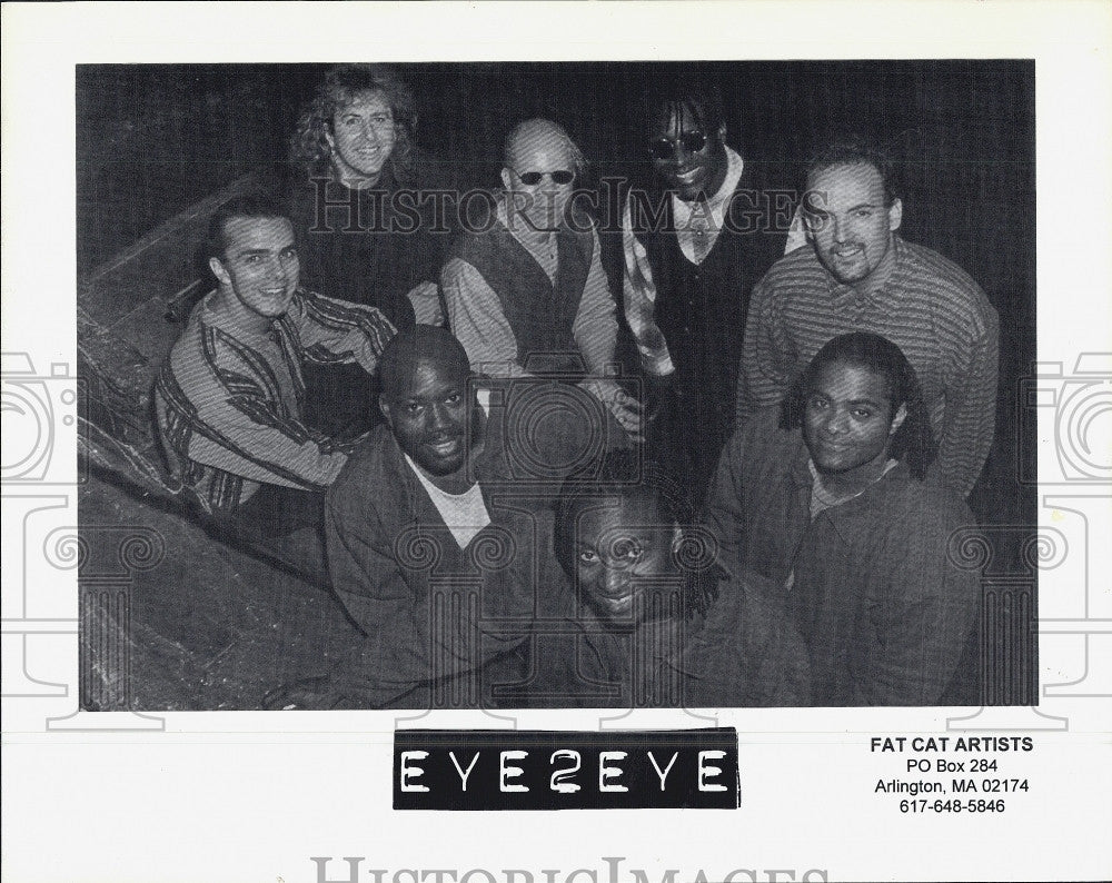 1996 Press Photo Musical group Eye2Eye - Historic Images