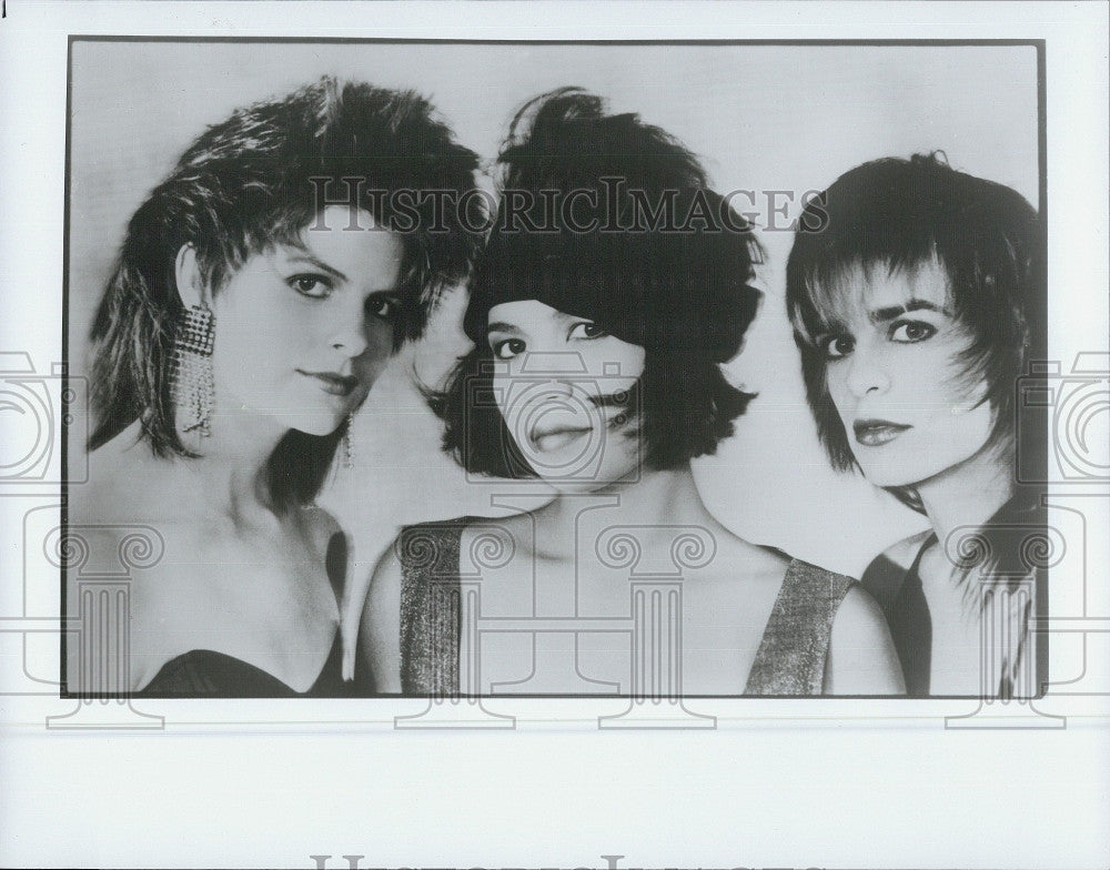 Press Photo Three lovely ladies - Historic Images