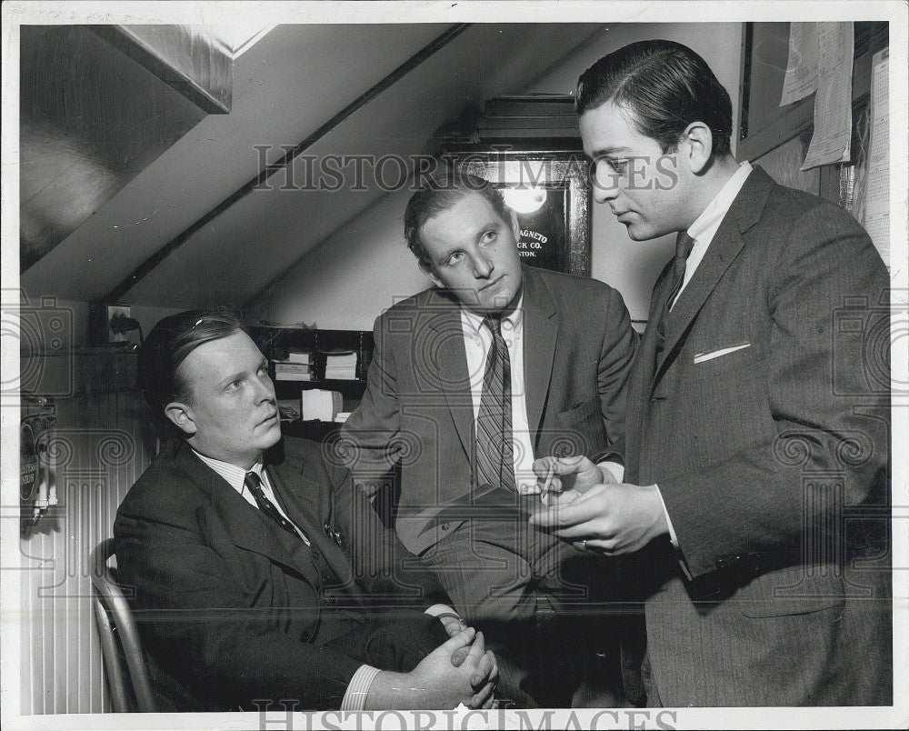 1959 Press Photo Three Men - Historic Images