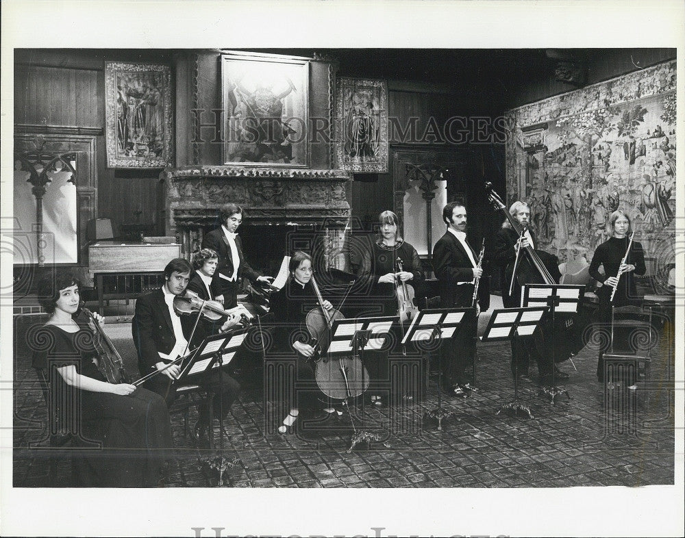 1977 Press Photo The Apple Hill Chamber Players Musicians - Historic Images