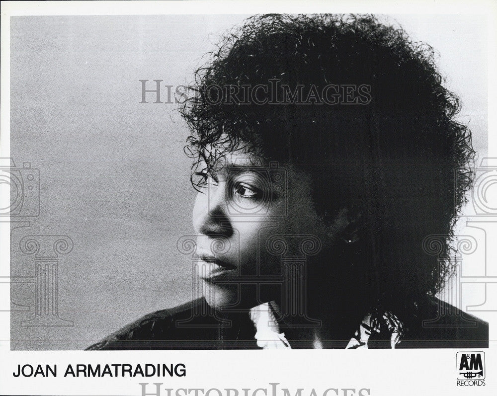 Press Photo Singer, Joan Armstrong on A&amp; M music - Historic Images