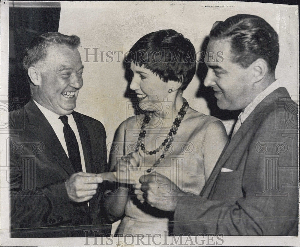 1958 Press Photo Elfrida Von Nardroff Money Winner 21 Television Show - Historic Images