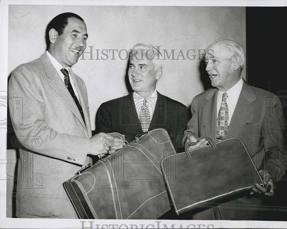 1952 Press Photo Murray Neitlich Home Furnishing Club FR Houlihan William Englis - Historic Images