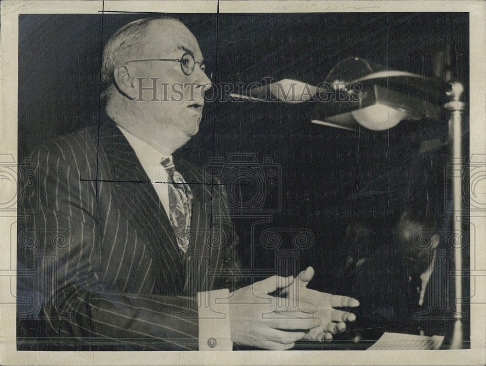 1942 Press Photo Donald Nelson, War Production Chief - Historic Images