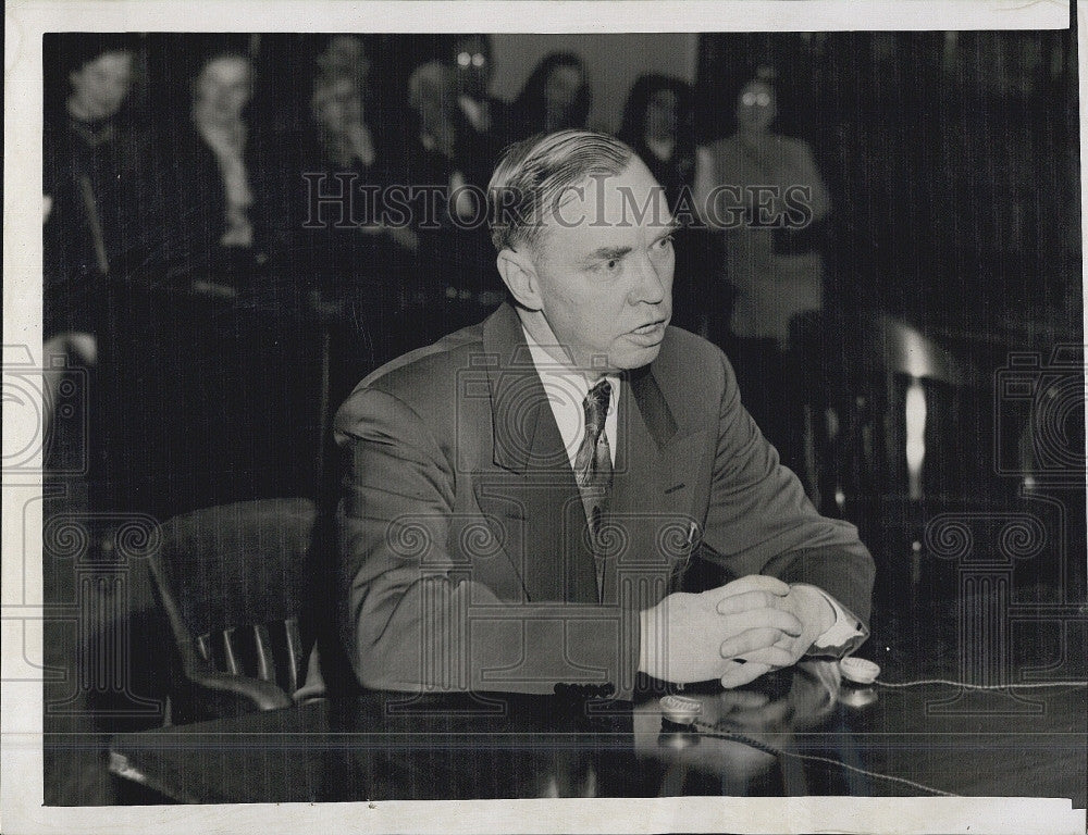 1953 Press Photo Eric A Nelson,Pres of Roxbury Cit. Assn. - Historic Images