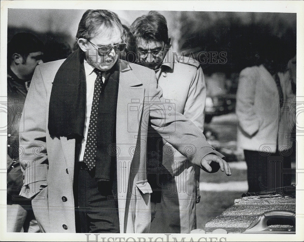 1985 Press Photo Funeral of Nicholas Colosanto in Rhode Island - Historic Images