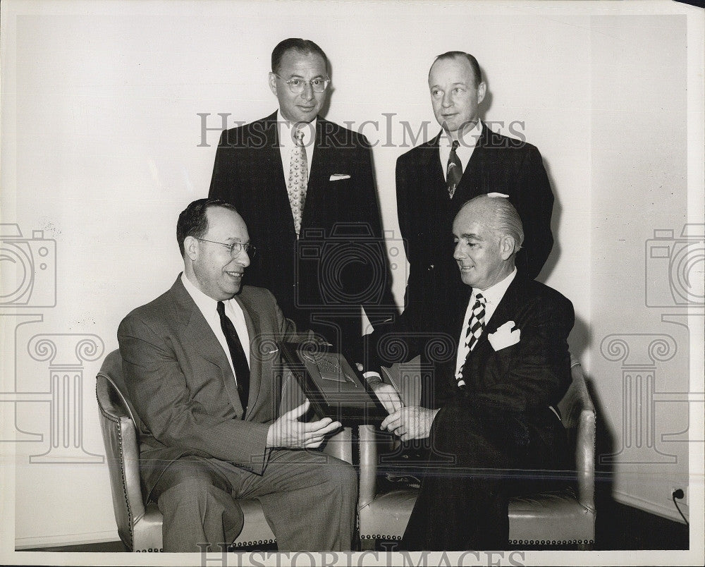 1954 Press Photo JR Cohen,EC Donnelly Jr,J Leigh &amp; PB Eaton - Historic Images