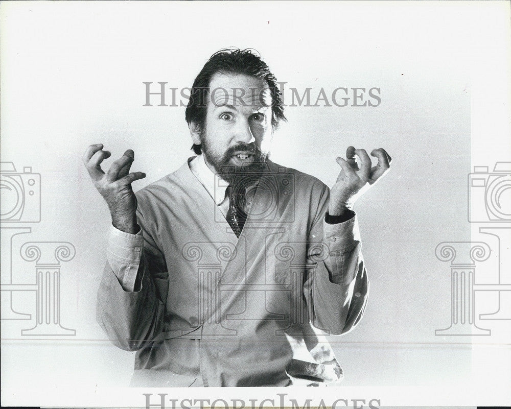 1987 Press Photo &quot;Dr. Science&quot; Dan Coffey - Historic Images
