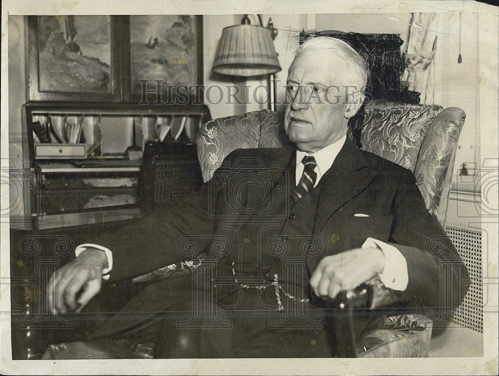 1940 Press Photo Bainbridge Colby, Former Secretary of State - Historic Images