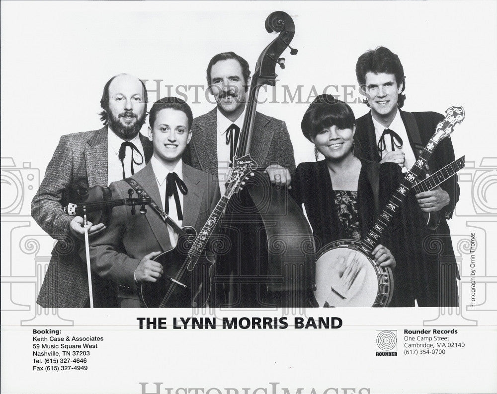 Press Photo The Lynn Morris Band on Rounder Records - Historic Images