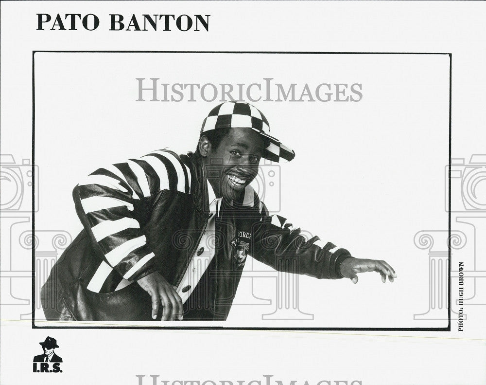 Press Photo Reggae singer,  Pato Banton  to perform - Historic Images