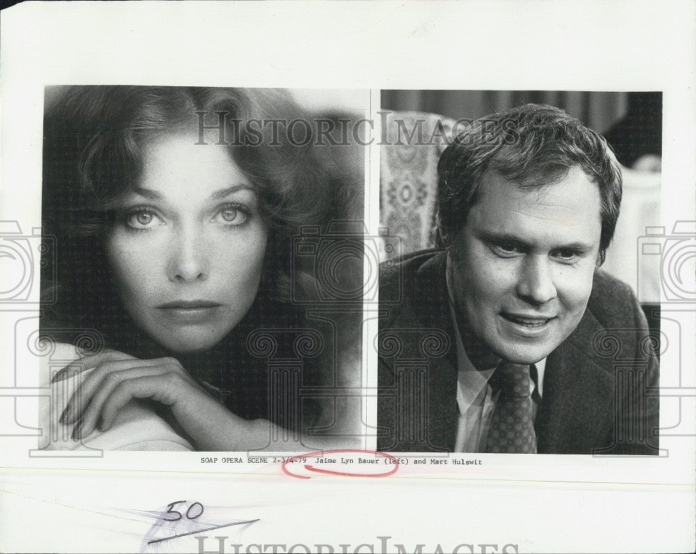 Press Photo Jamie Lyn Bauer &amp; Mart Hulswit play&quot;Summer People&quot; - Historic Images
