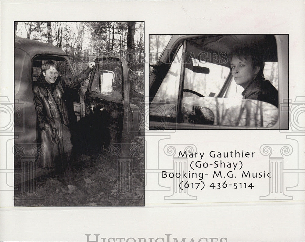 1999 Press Photo Singer/ songwriter Mary Gauthier - Historic Images