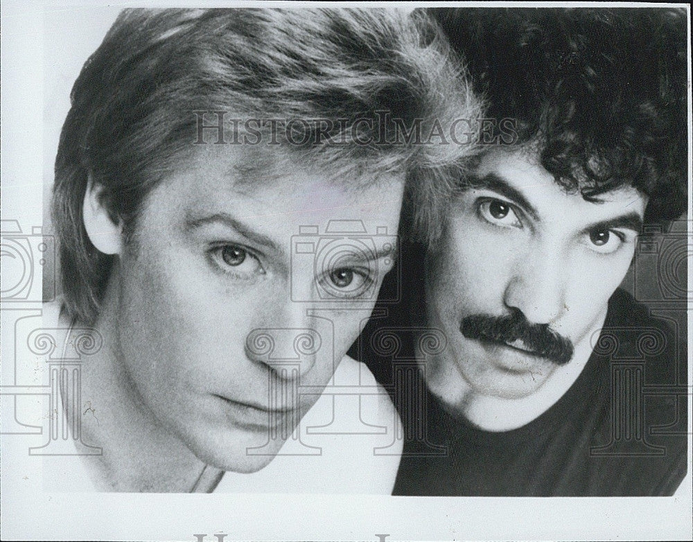 Press Photo Members Of Music Group Hall &amp; Oates - Historic Images