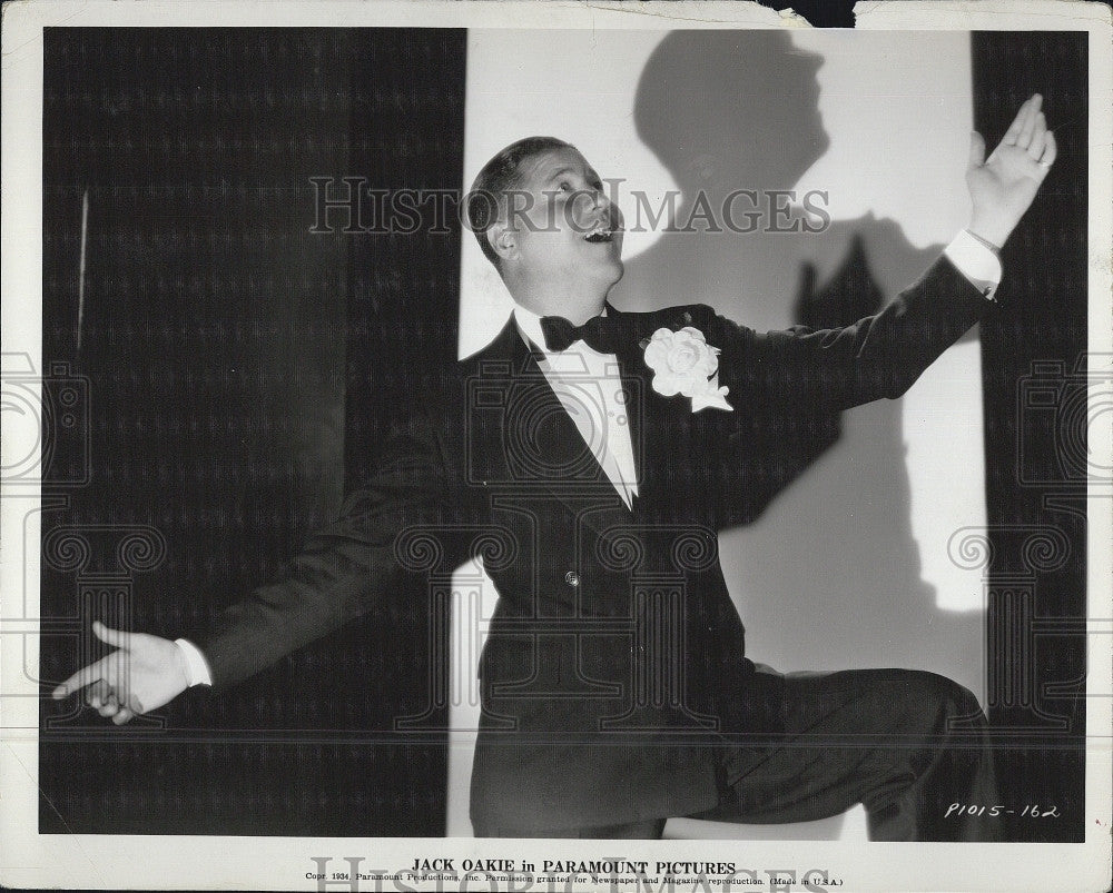 1934 Press Photo Jack Oakie "Murder at the Vanities" - Historic Images