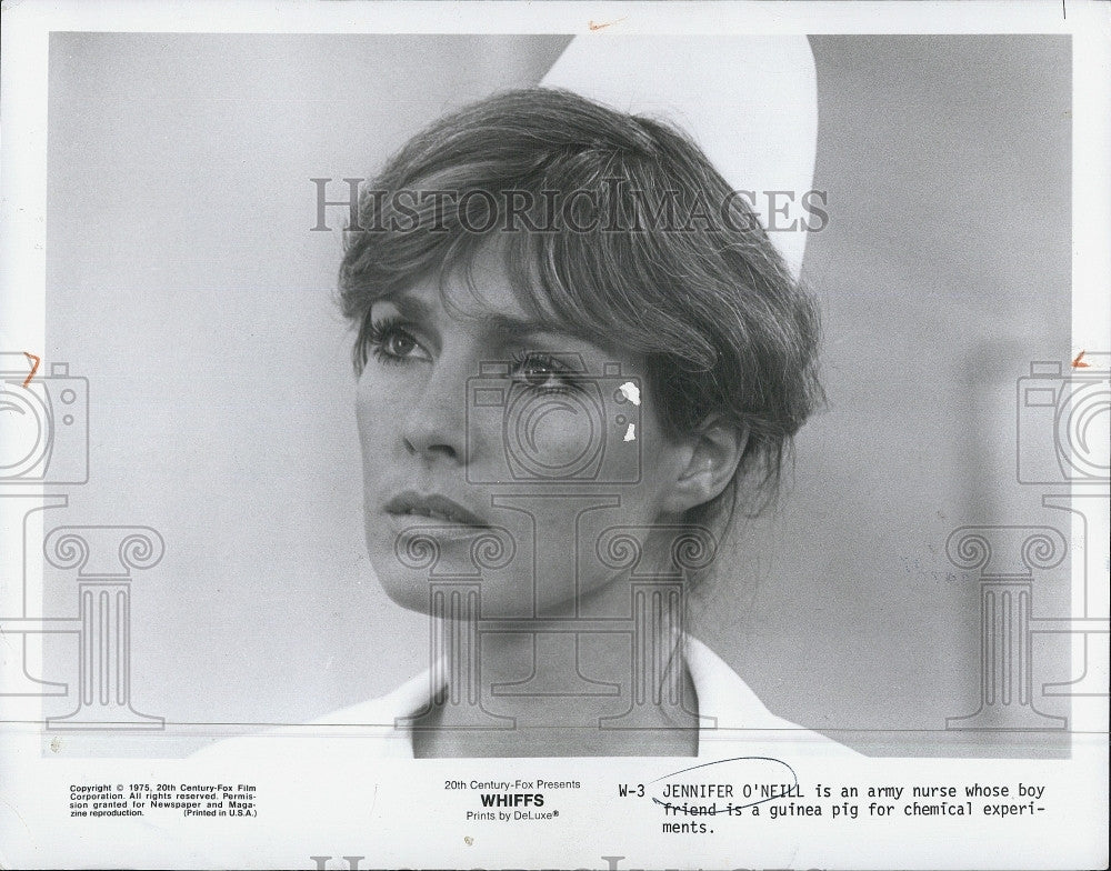 1975 Press Photo Jennifer O&#39;Neill in &quot;Whiffs&quot; - Historic Images