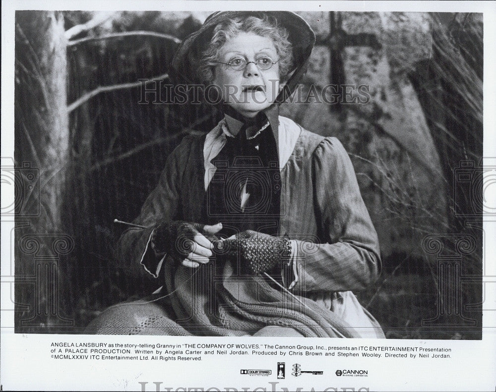 1984 Press Photo Actress Angela Lansbury in &quot;The Company of Wolves&quot; Film - Historic Images