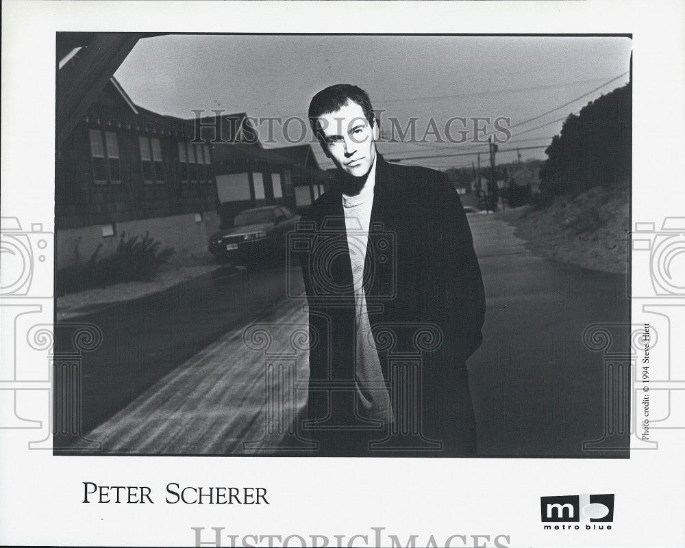 1994 Press Photo Singer Songwriter Peter Scherer - Historic Images