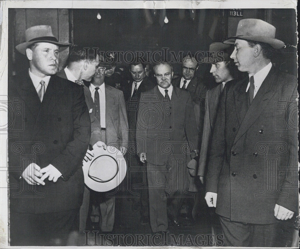 1955 Press Photo VM Molotov Russian Foreign Minister Grand Central Station - Historic Images