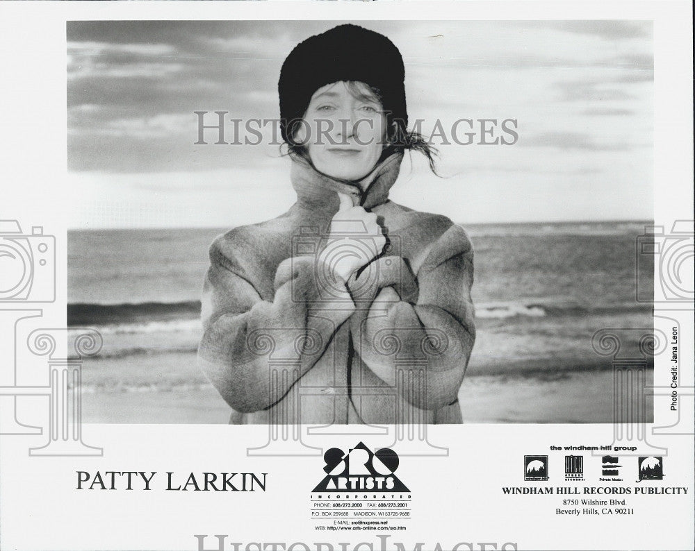 Press Photo Singer Patty Larkin of Windham Hill Records - Historic Images