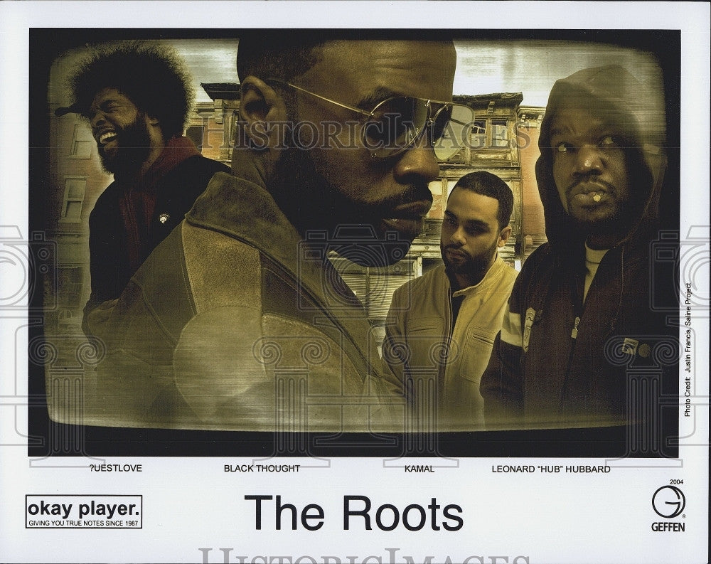 Press Photo The Roots Questlove Black Thought Kamal Leonard Hubbard - Historic Images