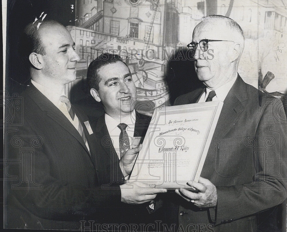 1960 Press Photo Dr. Raymond Ross, Robert I. Kraus, William A. Reardon - Historic Images