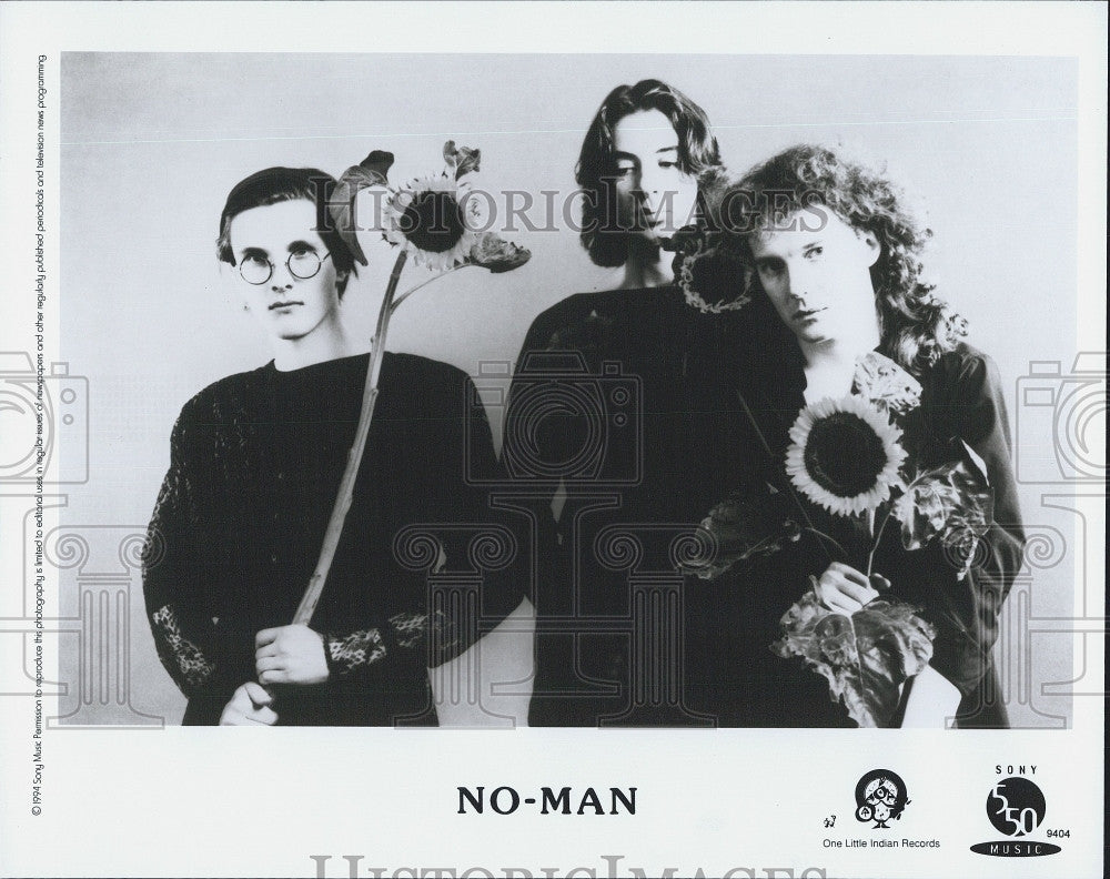 1994 Press Photo British Pop Art Duo No-Man - Historic Images