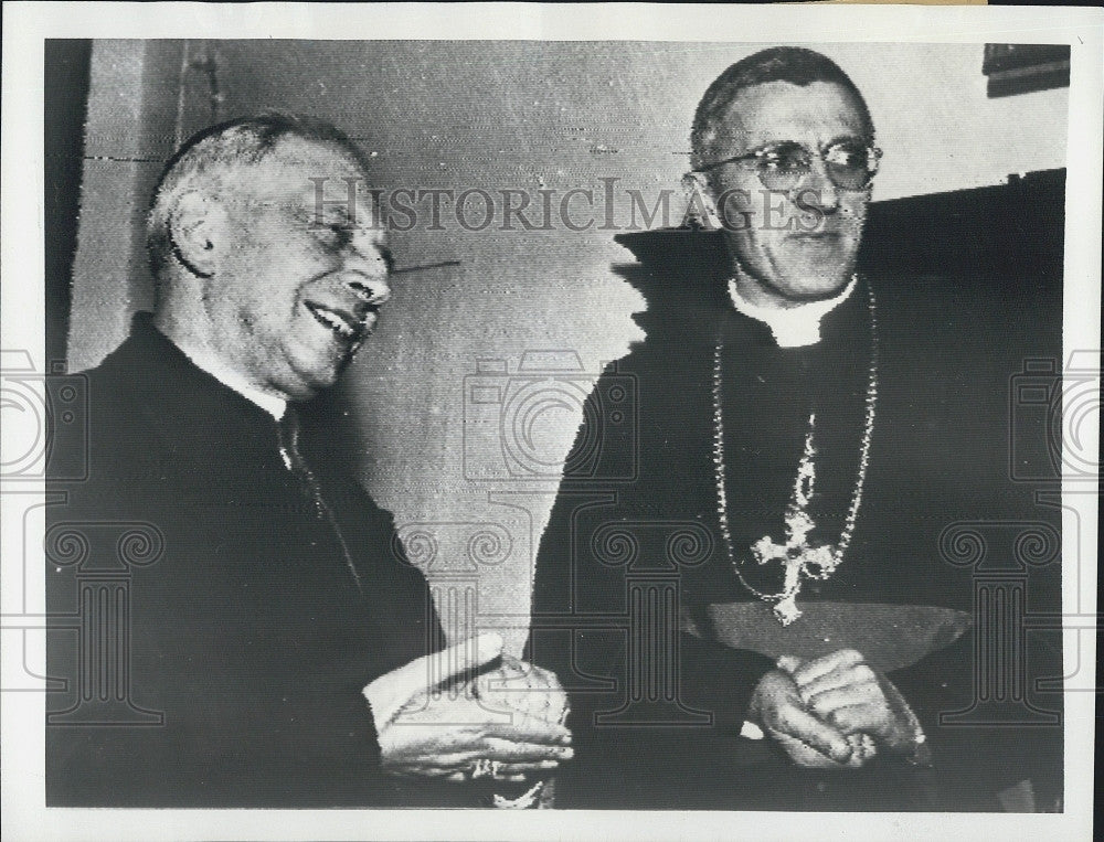 1958 Press Photo Bishop Pietro Fiordelli Prato Convicted Defamation - Historic Images