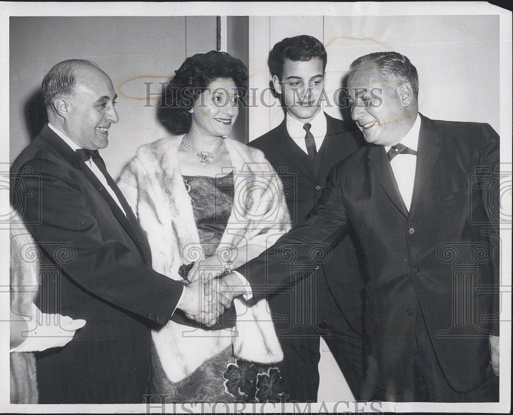 1961 Press Photo State Senator Michael LoPresti Joseph Langone State Rep - Historic Images