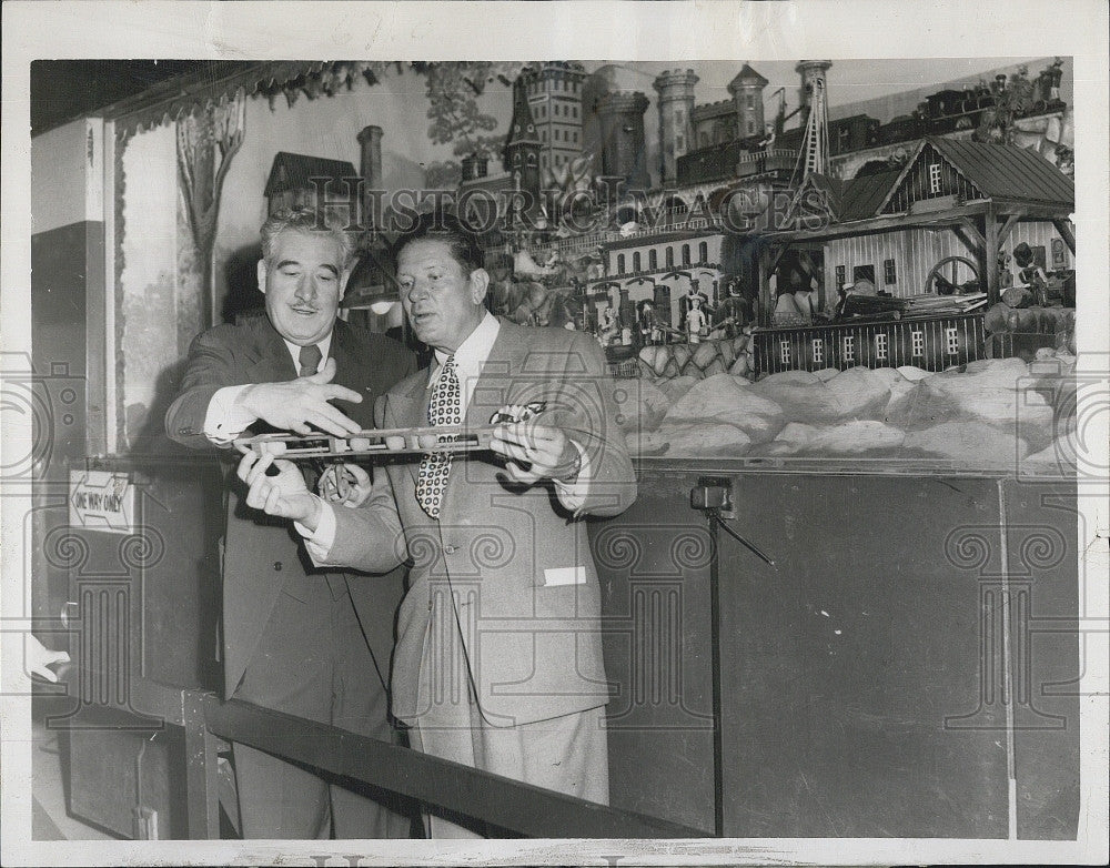 1948 Press Photo Dic Dillon, Bob Burns, Bazooka King of radio - Historic Images