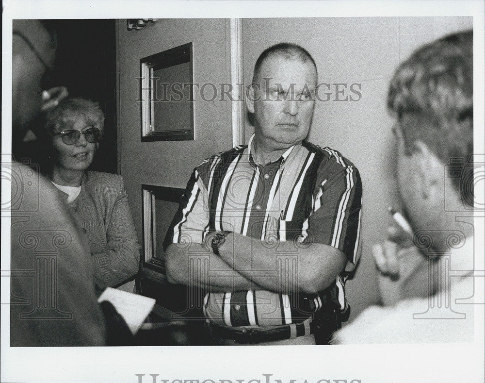 1997 Press Photo Stoughton Police Chief Philip Dineen - Historic Images