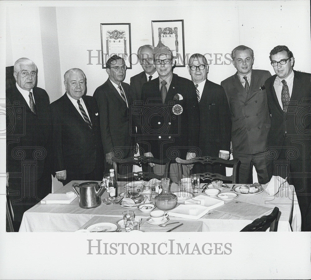 1970 Press Photo New England Congressional Delegation Albert Schlossberg - Historic Images