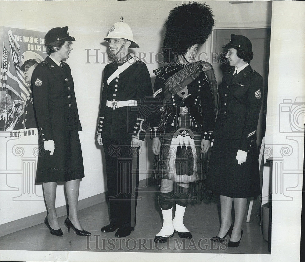 1965 Press Photo M Schnepf,USMC,Ed Whealing,Roy Mar,D Pirrie,. &amp; G Gadbois - Historic Images