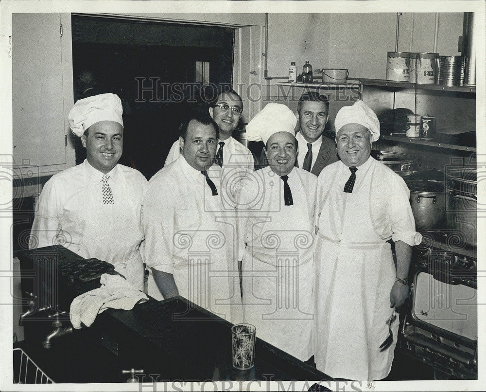 1962 Press Photo D. Errico, D. Cicciarella, J. Cannarozzo, L Barbo - Historic Images