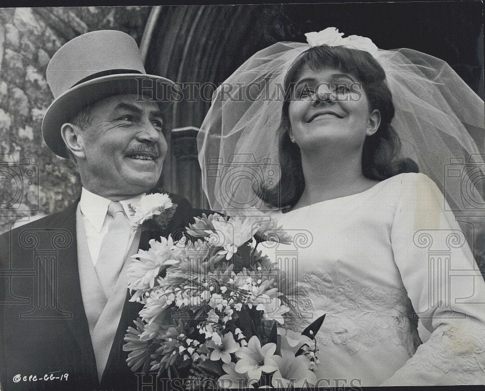 1967 Press Photo  Lynn Redgrave&amp; James Mason  in &quot;Georgy Girl&quot; - Historic Images