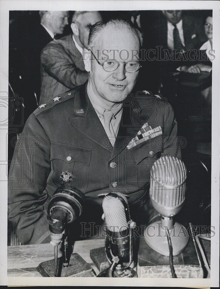 1945 Press Photo Army Maj Gen Sherman Miles - Historic Images