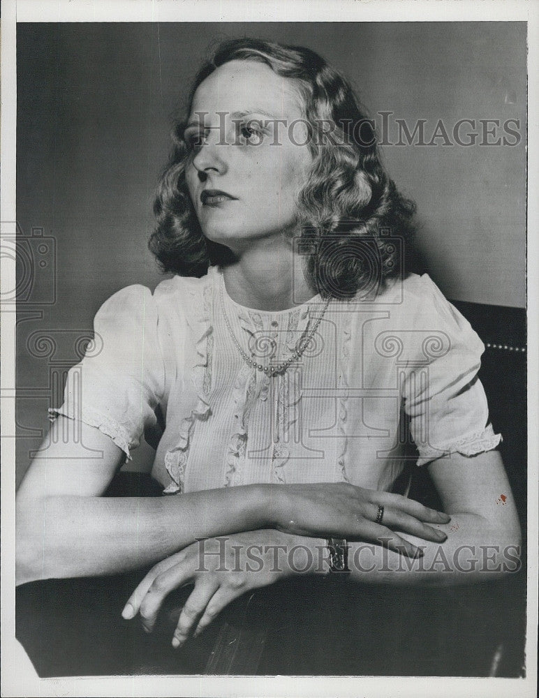 1946 Press Photo Mary Gene Miller Lookalike To Margaret Truman First Daughter - Historic Images