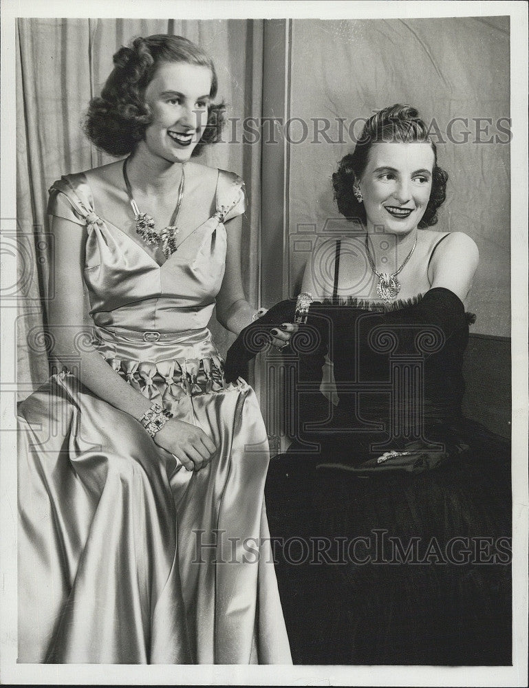 1941 Press Photo Mrs Anthony M Ryerson &amp; Mrs John Jay Borland - Historic Images