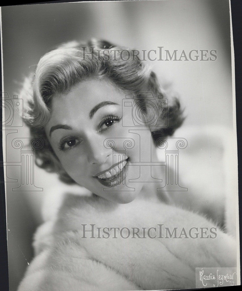 1959 Press Photo Actress Lillian Roth in &quot;Lady in the Dark&quot; - Historic Images