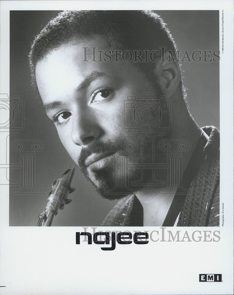 Press Photo Urban jazz saxophonist and flautist Najee - Historic Images