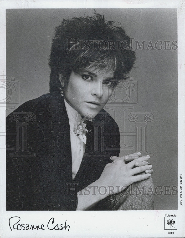 1991 Press Photo Singer, songwriter and authoress Rosanne Cash - Historic Images