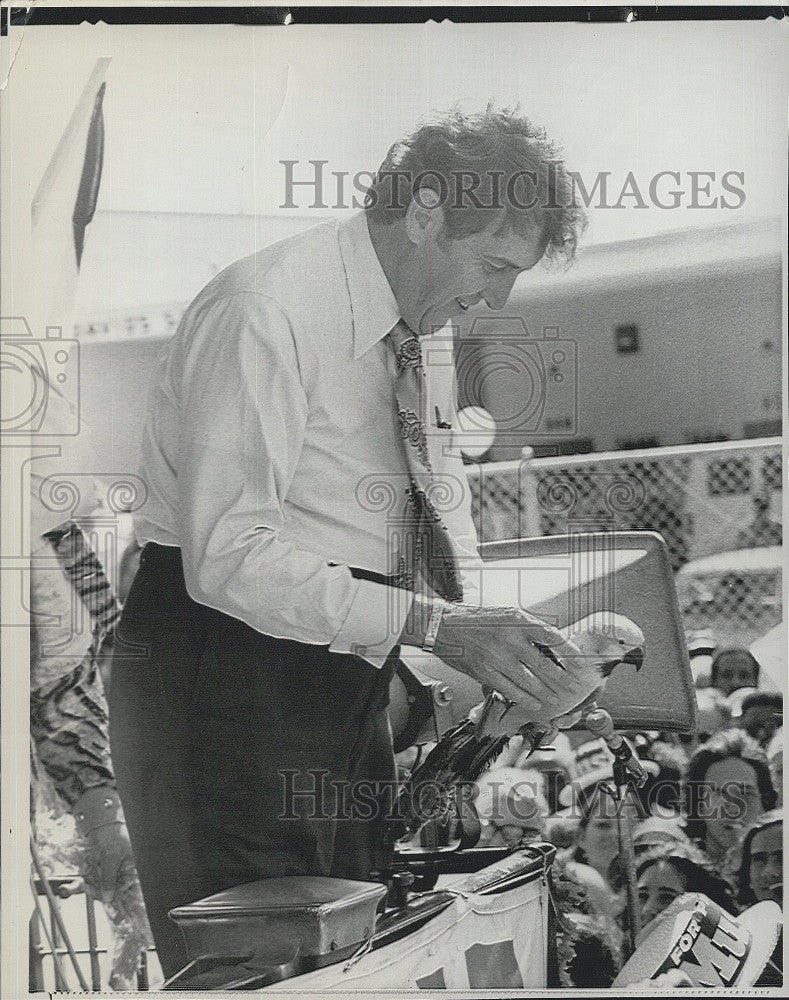 1972 Press Photo Senator Edmund Muskie, Dem candidate for Pres. - Historic Images