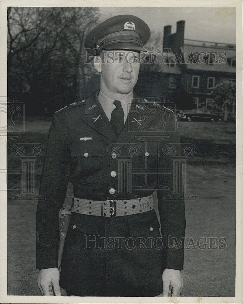 1954 Press Photo Brian T Reynolds United States Military - Historic Images