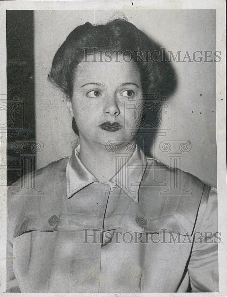 1946 Press Photo Virginia Langone John Langone Senator Divorce - Historic Images