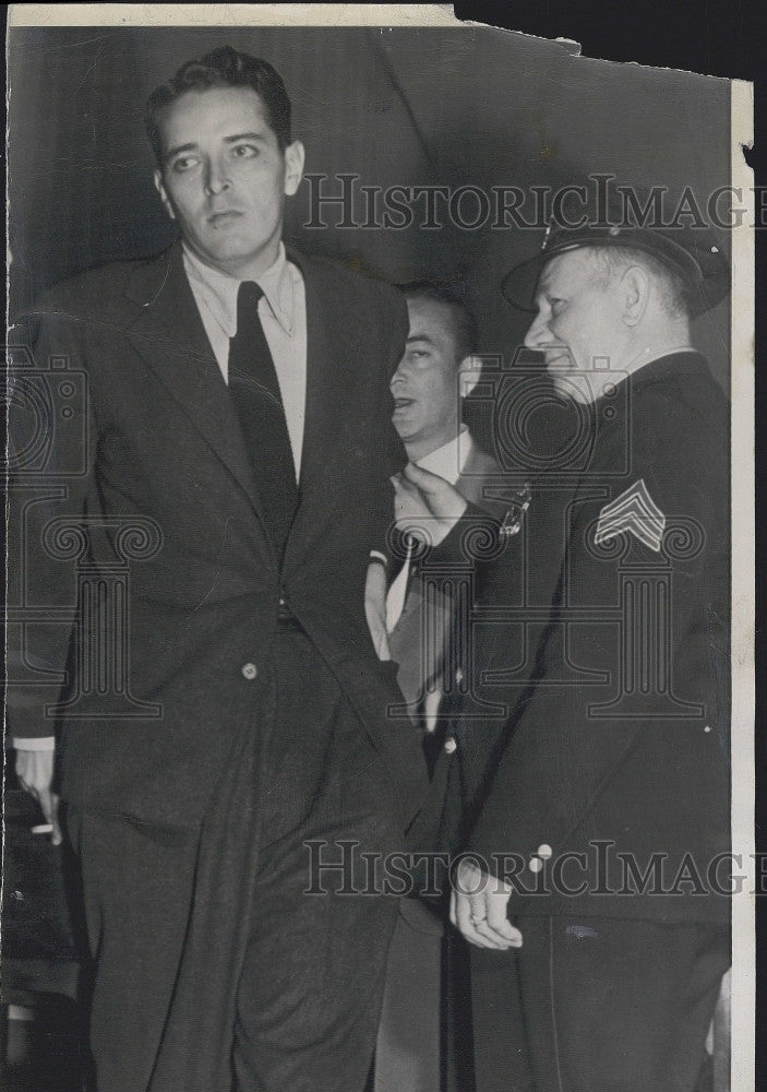 1947 Press Photo Ring Lardner Hollywood Business Executive - Historic Images