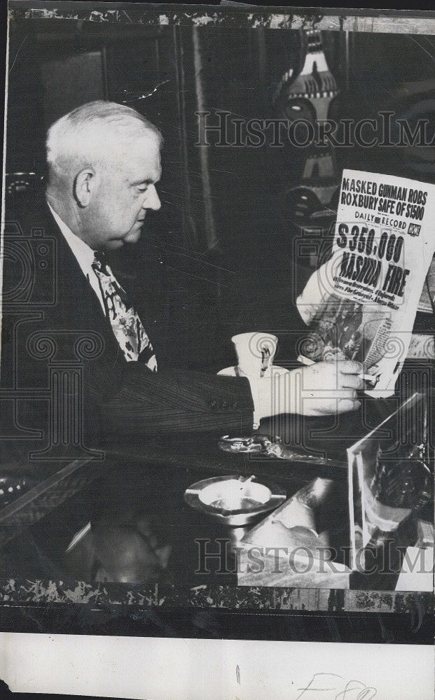 1947 Press Photo Mayor Roger D. Lapham of San Francisco - Historic Images